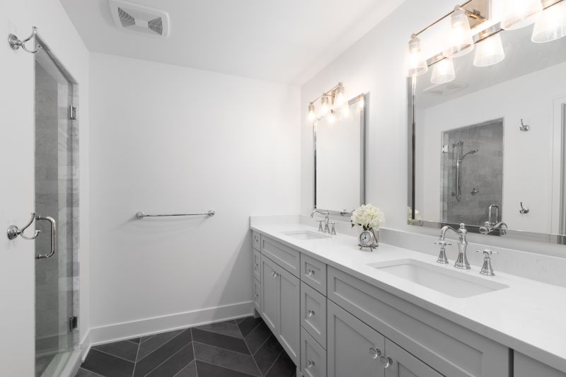 Vanity Area with Double Sinks